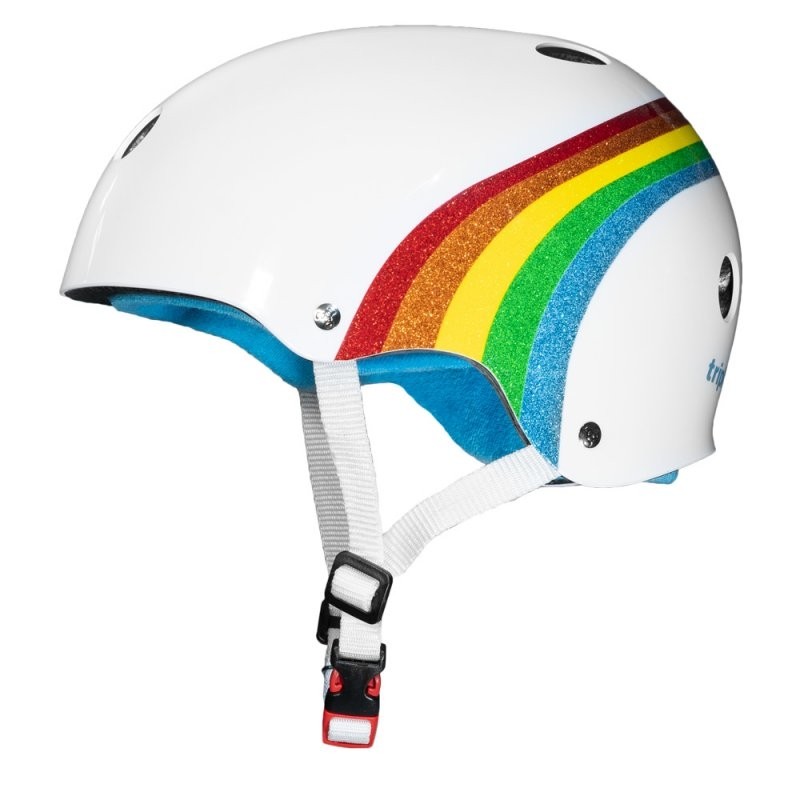 TRIPLE 8 RAINBOW CERTIFIED SWEATSAVER-WHITE