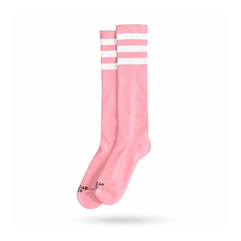 KNEE HIGH - BUBBLE GUM - AMERICAN SOCKS