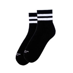 BACK IN BLACK - ANKLE HIGH - AMERICAN SOCKS