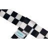 CHECKERED BLACK AND WHITE - SANGLE - DERBY LACES