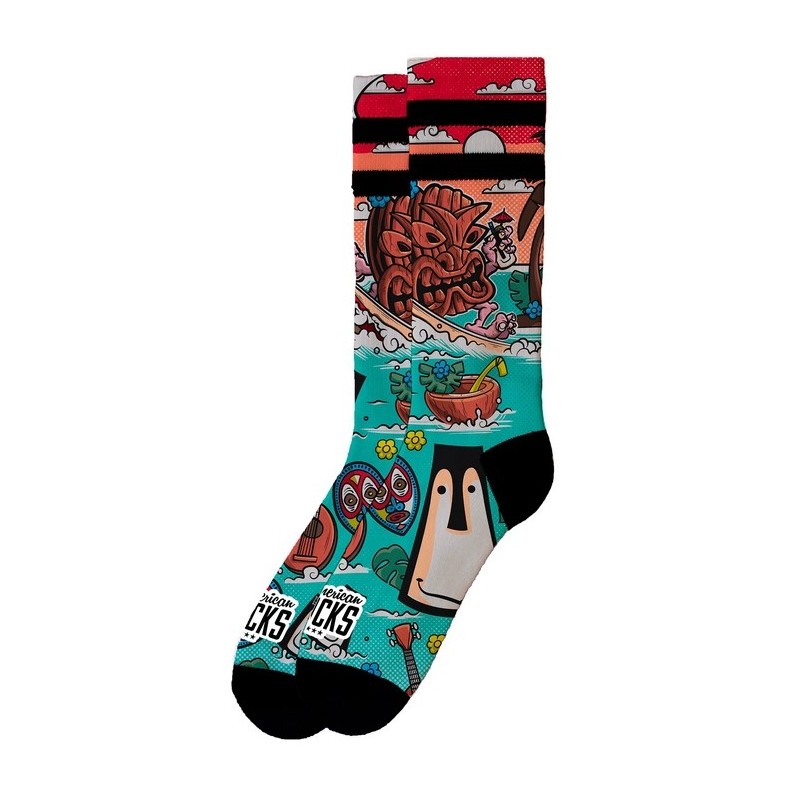 TIKI SURF - MID HIGH - CHAUSSETTES