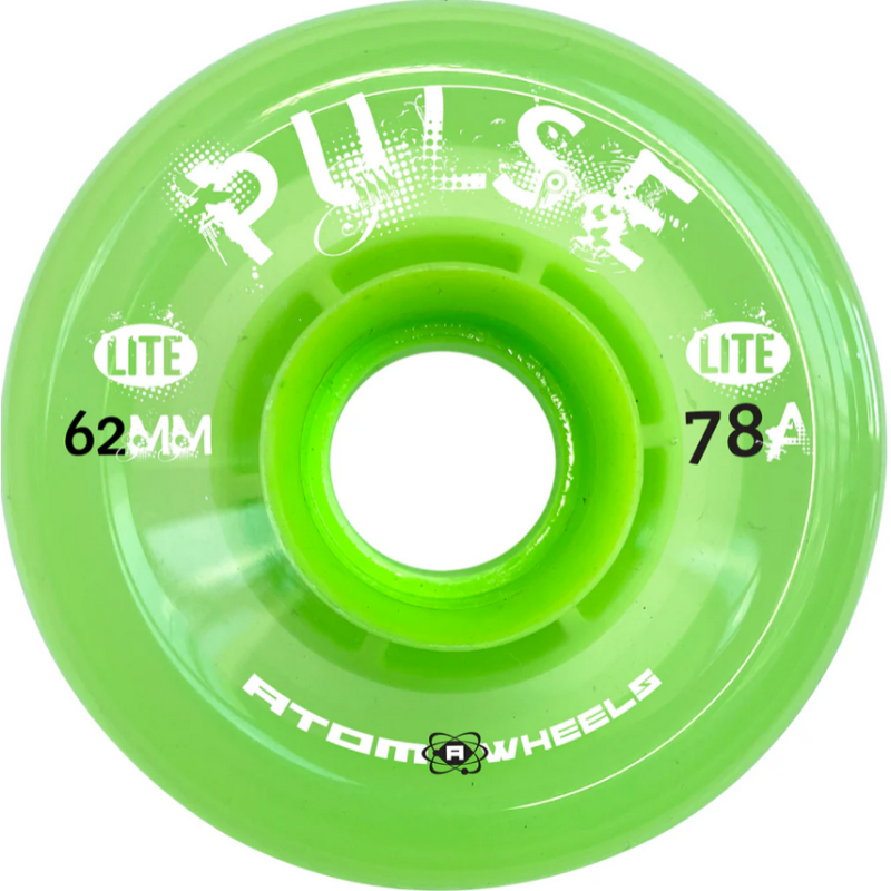 ATOM PULSE - CLEAR LIME - 4 PACK