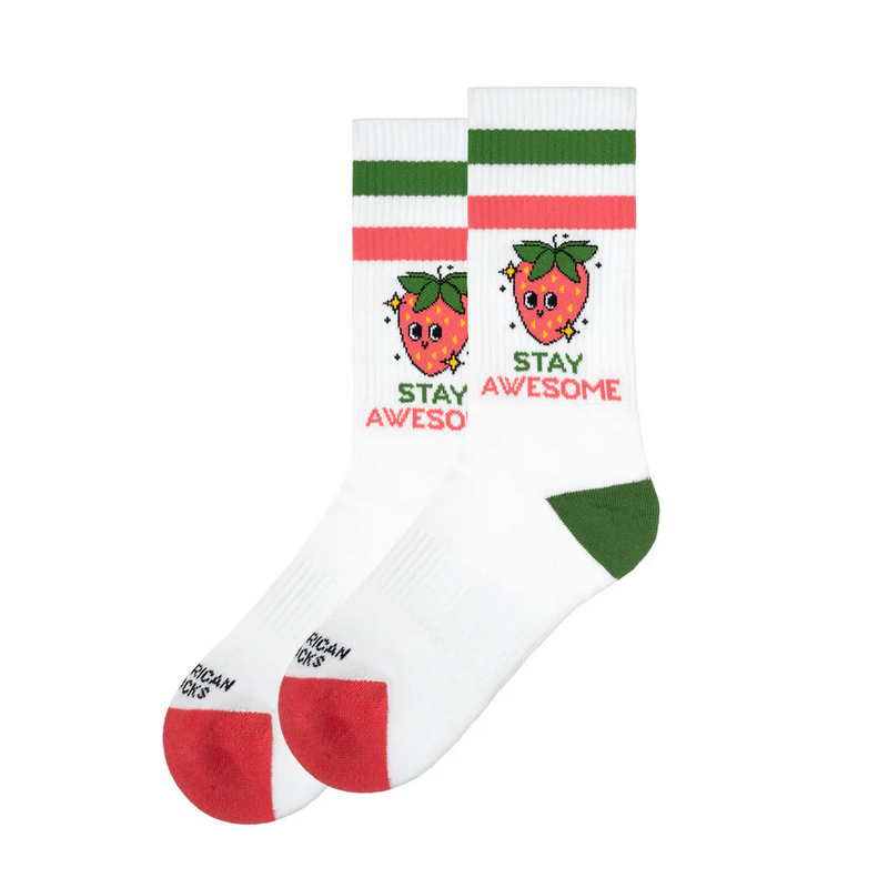 STAY AWESOME - AMERICAN SOCKS