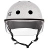 S-ONE LIFER VISOR - White Glitter