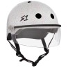 S-ONE LIFER VISOR - White Glitter