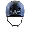 BLACK GLITTER Triple Eight Deep Cover HELMET