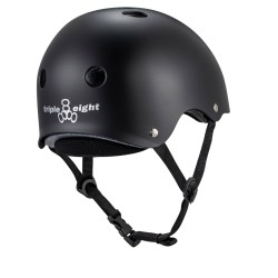 BLACK Triple Eight Deep Cover HELMET