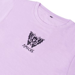 Lavanda Moth – Crop Top AMERICAN SOCKS