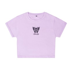 Lavanda Moth – Crop Top...