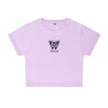 Lavanda Moth – Crop Top AMERICAN SOCKS