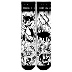 EVIL CAT - MID HIGH - CHAUSSETTES