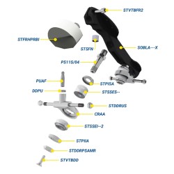 BLASTER UPPER CUPS STPISA - ROLL LINE