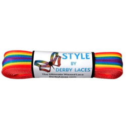 RAINBOW STRIPE - DERBY LACES