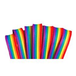 RAINBOW STRIPE - DERBY LACES
