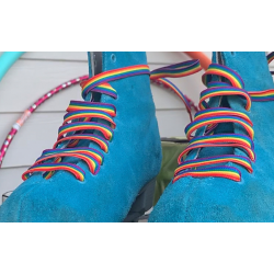 RAINBOW STRIPE - DERBY LACES