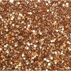 Metallic Orange Glitter